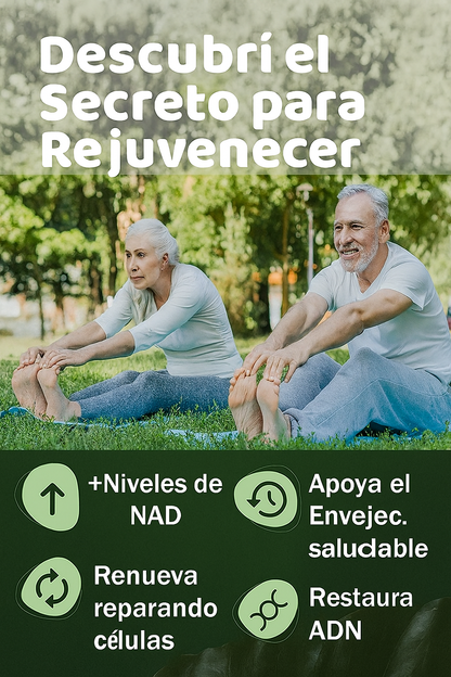 RejuviNAD™ – Energía, concentración y salud celular