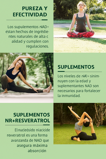 RejuviNAD™ – Energía, concentración y salud celular