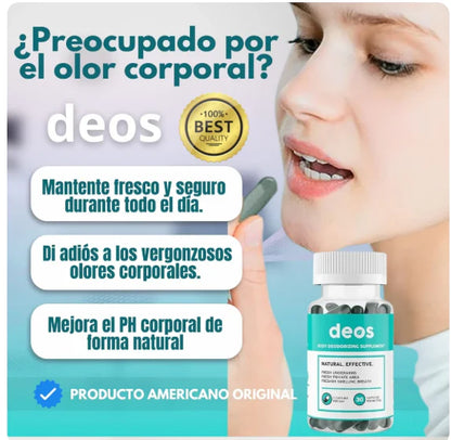 DEOS™ – Desodorante Natural Interno